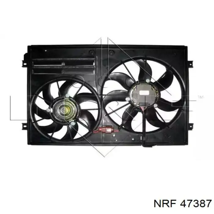 Ventilador, refrigeración motor NRF 47387 precio, desde 147,18 EUR