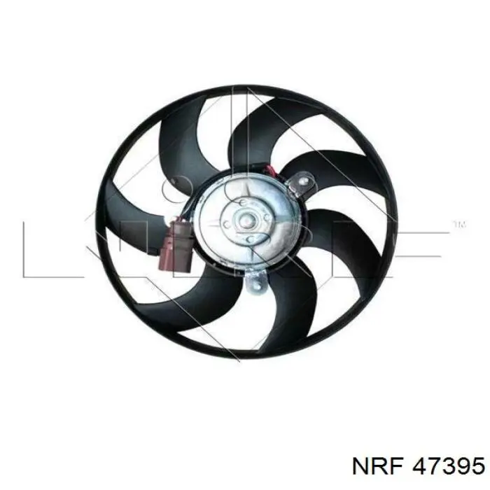 47395 NRF ventilador (rodete +motor refrigeración del motor con electromotor derecho)
