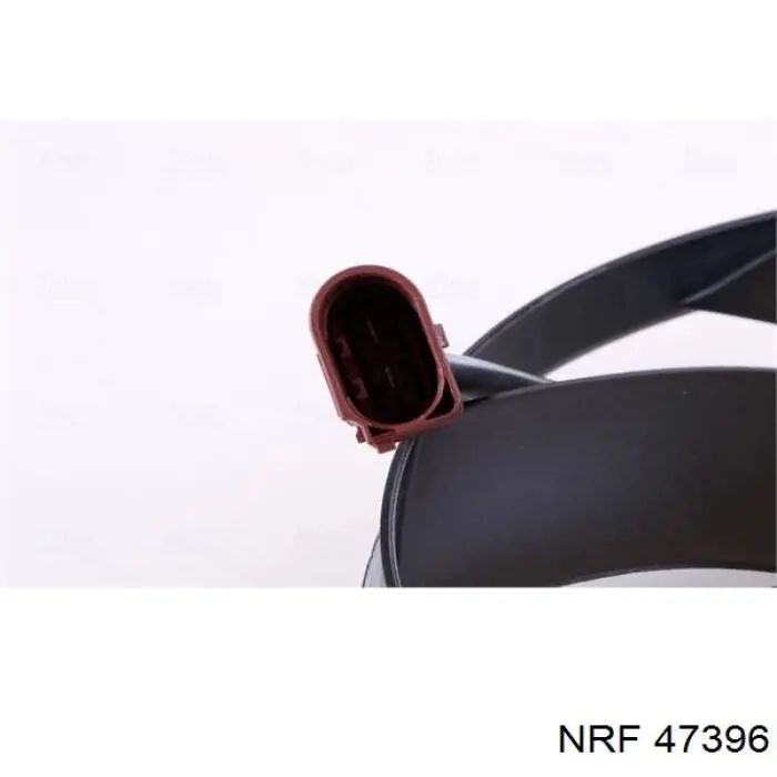 Ventilador eléctrico de refrigeración completo izquierdo (motor y hélice) 47396 NRF