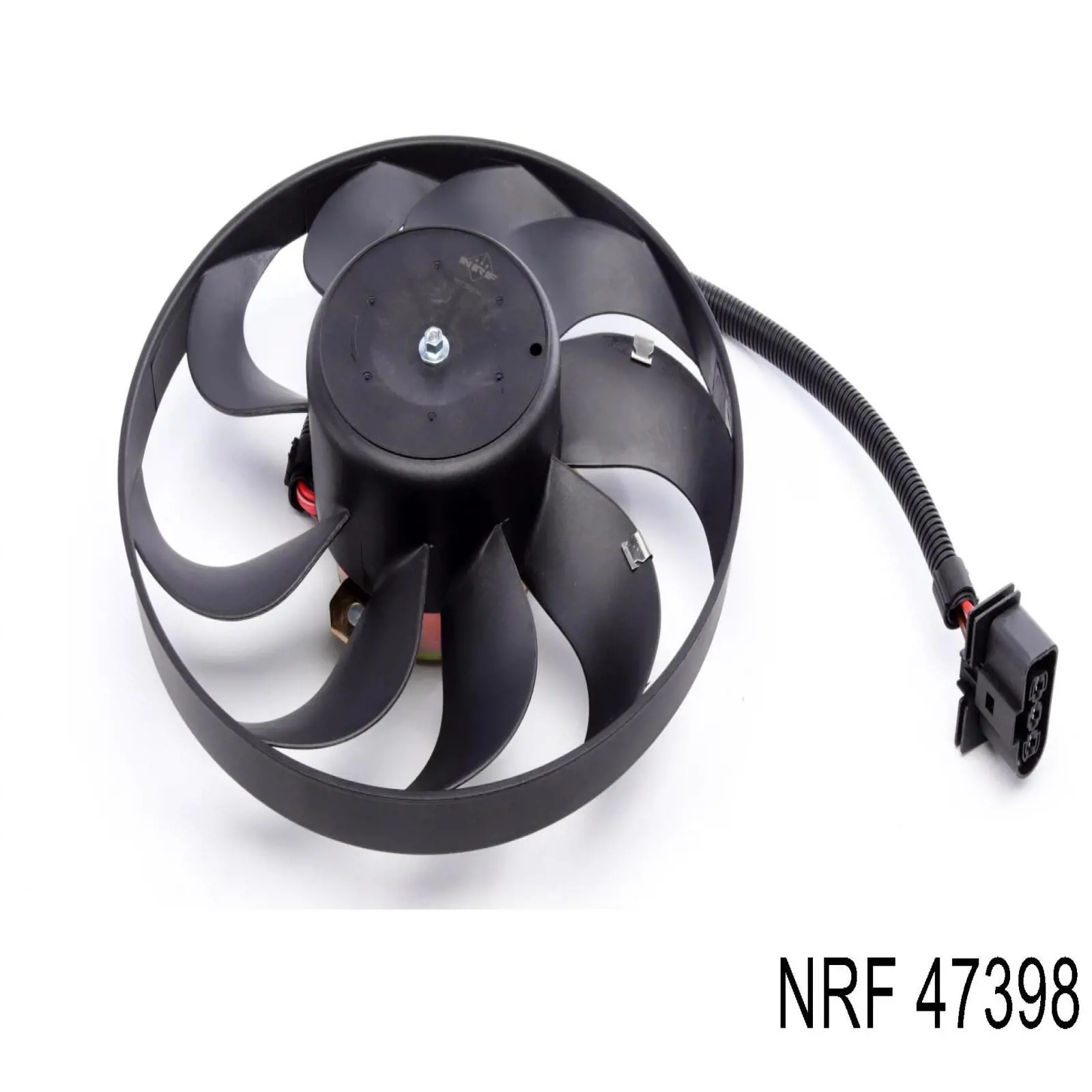 Ventilador de refrigeración completo derecho (motor y hélice) 47398 NRF