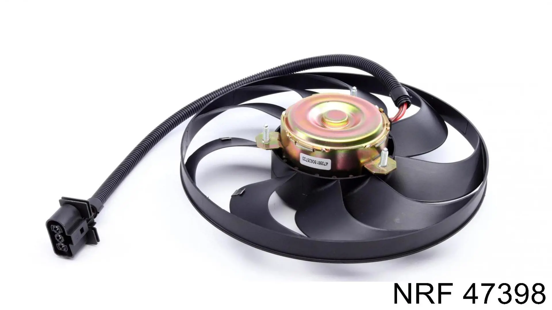 47398 NRF Ventilador de refrigeración completo derecho (motor y hélice)