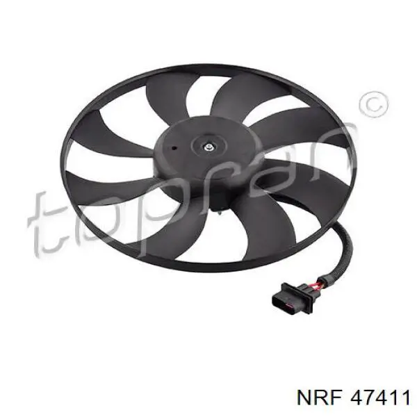 Ventilador, refrigeración motor NRF 47411 precio, desde 134,18 EUR