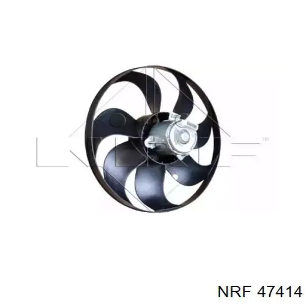 Ventilador (rodete +motor) refrigeración del motor con electromotor completo para Volkswagen Polo (6NF)