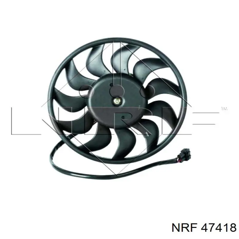 47418 NRF rodete ventilador, refrigeración de motor