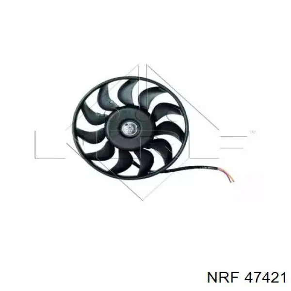 Comprar 47421 NRF Ventilador derecho del radiador de refrigeración