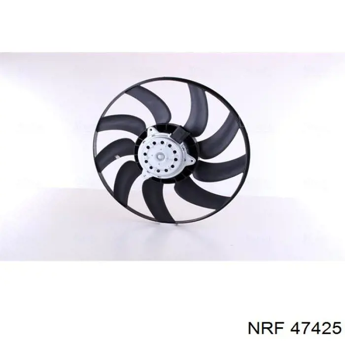 Ventilador de refrigeración completo derecho (motor y hélice) NRF 47425