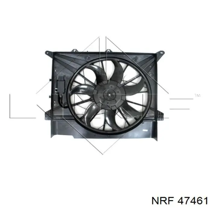 30645719 Volvo difusor de radiador, ventilador de refrigeración, condensador del aire acondicionado, completo con motor y rodete