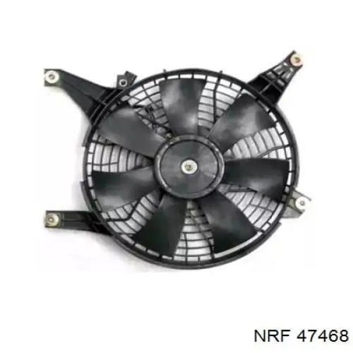 Difusor del radiador del aire acondicionado con ventilador y motor 47468 NRF