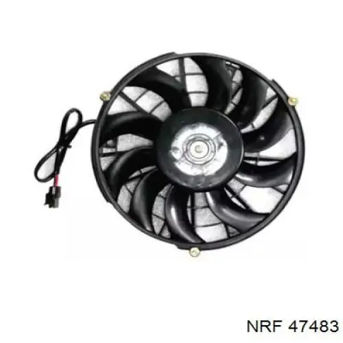 Ventilador eléctrico de aire acondicionado completo (motor y aspa) NRF 47483