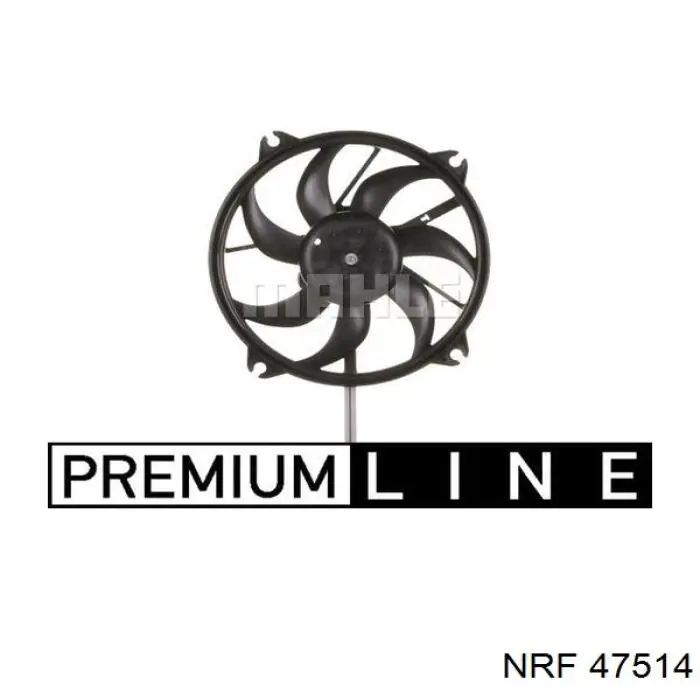 Ventilador de radiador NRF 47514 precio, desde 81,27 EUR