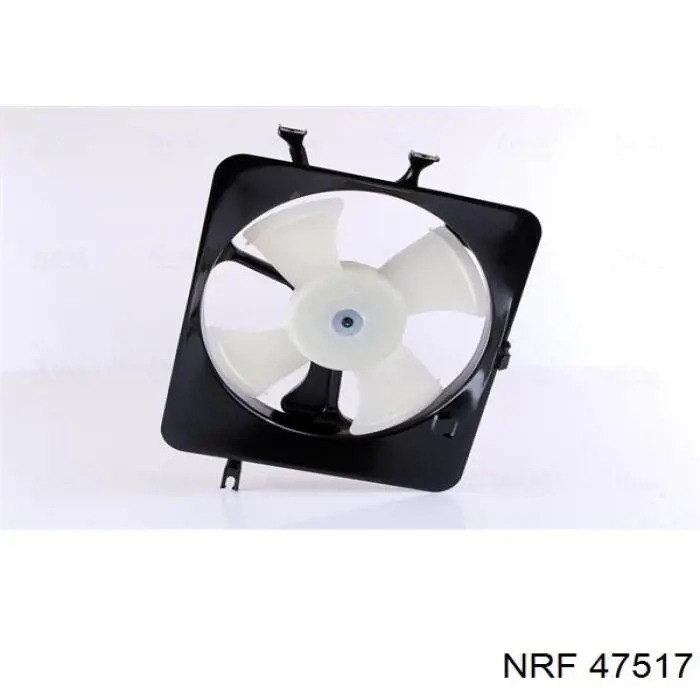 47517 NRF difusor de radiador, aire acondicionado, completo con motor y rodete