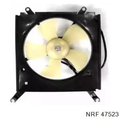 47523 NRF difusor de radiador, ventilador de refrigeración, condensador del aire acondicionado, completo con motor y rodete