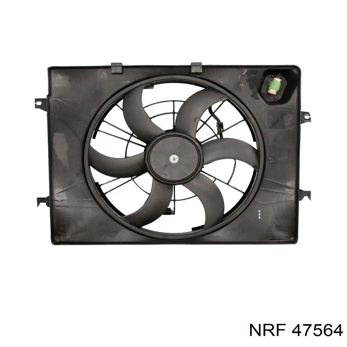 Difusor de radiador, ventilador de refrigeración, condensador del aire acondicionado, completo con motor y rodete para Hyundai Sonata (YF)