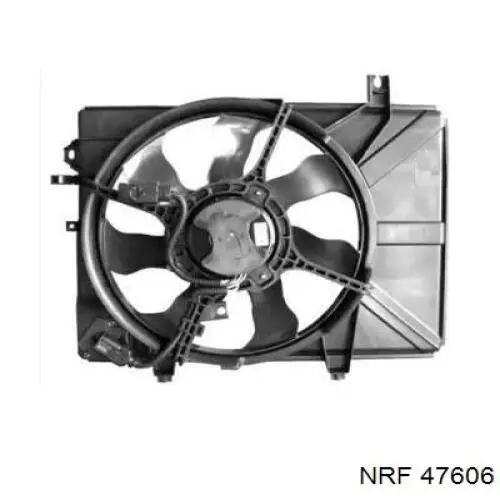 Ventilador, refrigeración motor NRF 47606 precio, desde 94,59 EUR