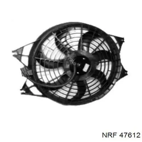 Difusor del radiador del aire acondicionado con ventilador y motor NRF 47612 precio, desde 117,52 EUR