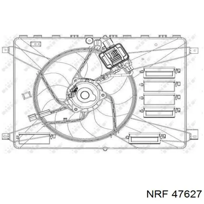 Comprar 47627 NRF Ventilador de radiador