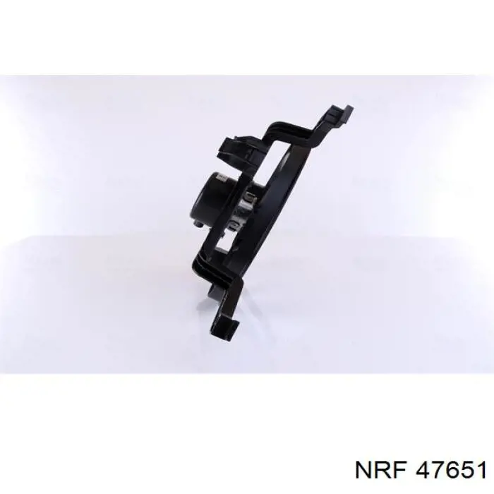47651 NRF difusor de radiador, ventilador de refrigeración, condensador del aire acondicionado, completo con motor y rodete
