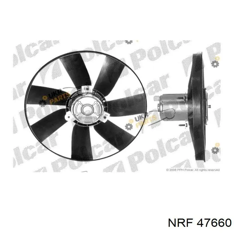 Ventilador del motor 47660 NRF