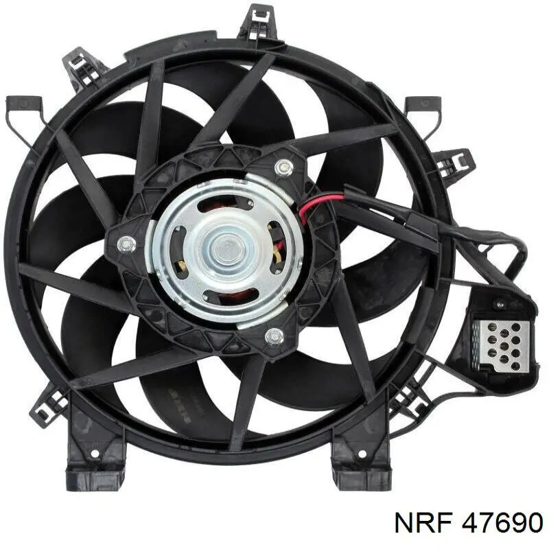 47690 NRF ventilador (rodete +motor refrigeración del motor con electromotor completo)