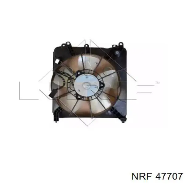 Bastidor radiador 47707 NRF