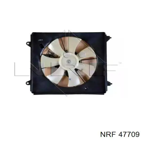 Difusor de radiador, ventilador de refrigeración, condensador del aire acondicionado, completo con motor y rodete para Honda Civic (FD1)