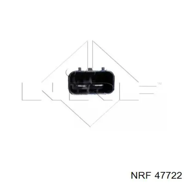 47722 NRF motor de ventilador, refrigeración, izquierdo