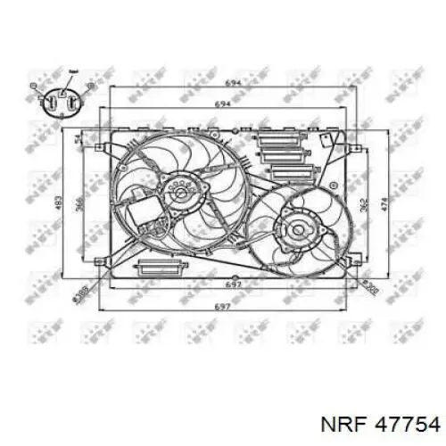 Ventilador, refrigeración motor Volvo 31686808 precio, desde 205,12 EUR