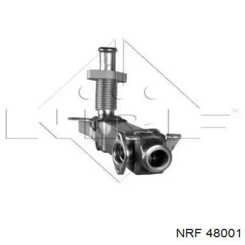 Enfriador de recirculación de gases de escape EGR 831236 Sidat