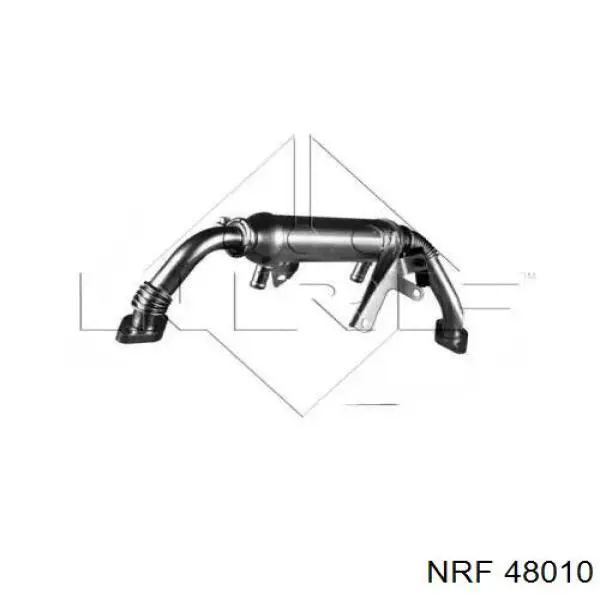 Enfriador de recirculación de gases de escape EGR NRF 48010