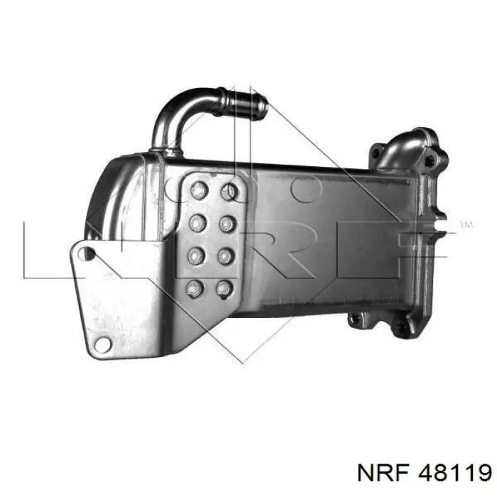 03L131512CC VAG Enfriador de recirculación de gases de escape EGR