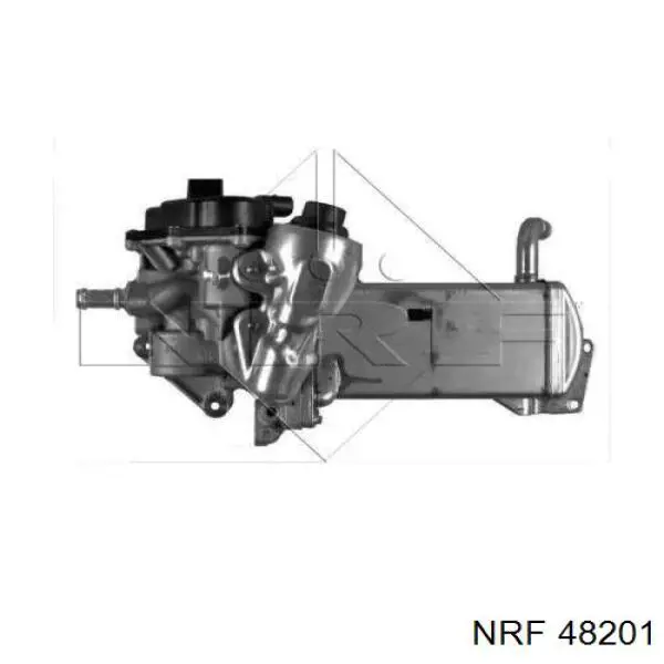 48201 NRF Enfriador de recirculación de gases de escape EGR