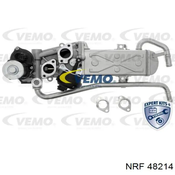 Enfriador de recirculación de gases de escape EGR 48214 NRF