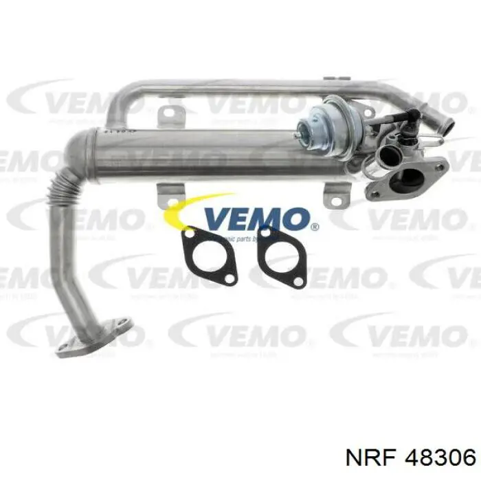Enfriador de recirculación de gases de escape EGR NRF 48306
