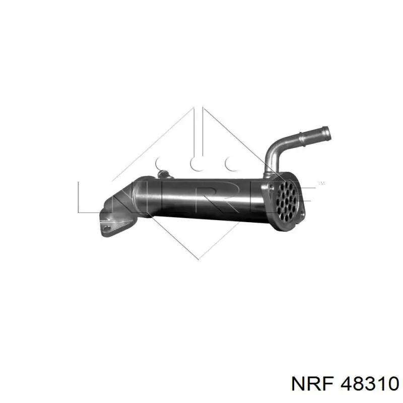 48310 NRF enfriador egr de recirculación de gases de escape