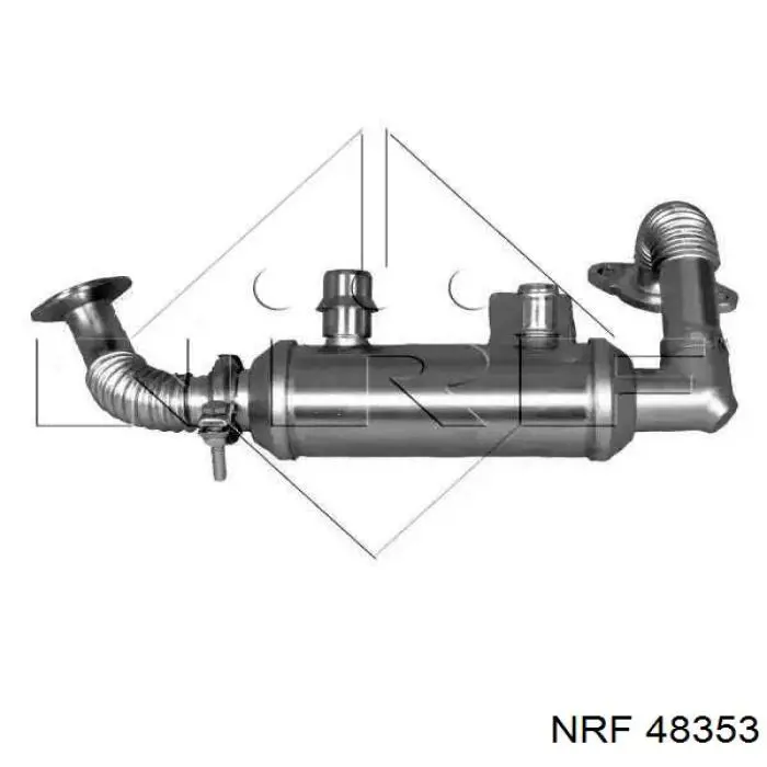 48353 NRF enfriador egr de recirculación de gases de escape