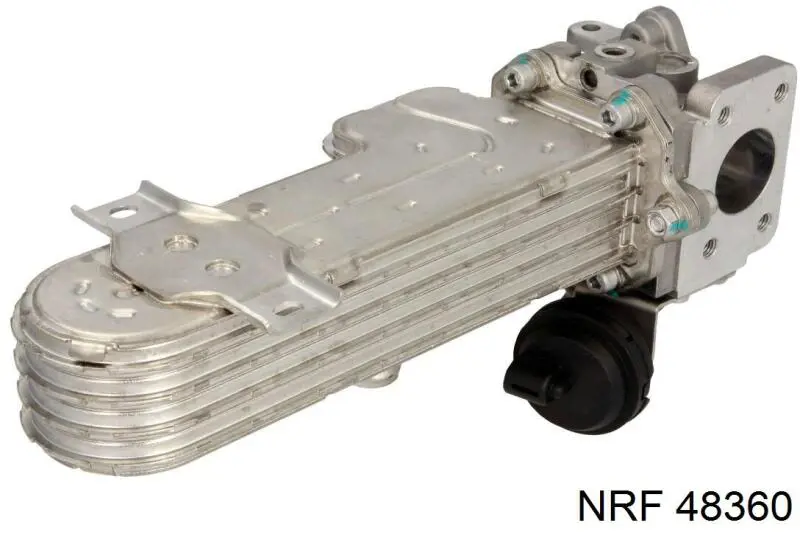 Enfriador de recirculación de gases de escape EGR 48360 NRF