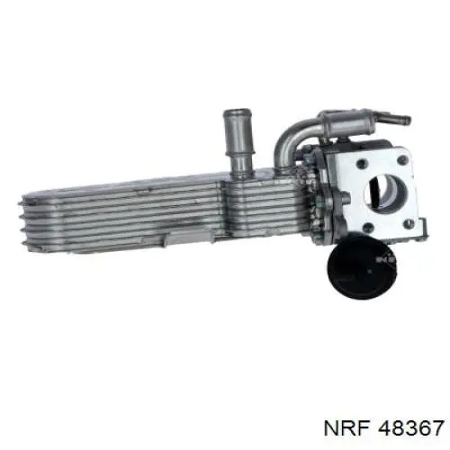 Enfriador de recirculación de gases de escape EGR NRF 48367