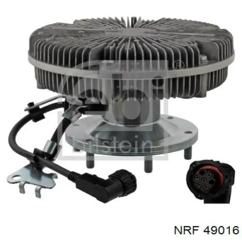 Embrague, ventilador de refrigeración NRF 49016 precio, desde 476,70 EUR