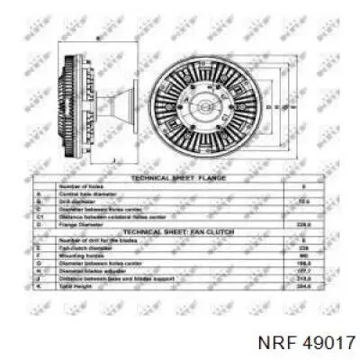 FM321 Fanmarket embrague, ventilador del radiador