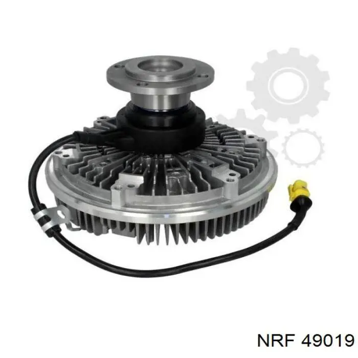 NRF 49019 NRF embrague, ventilador del radiador