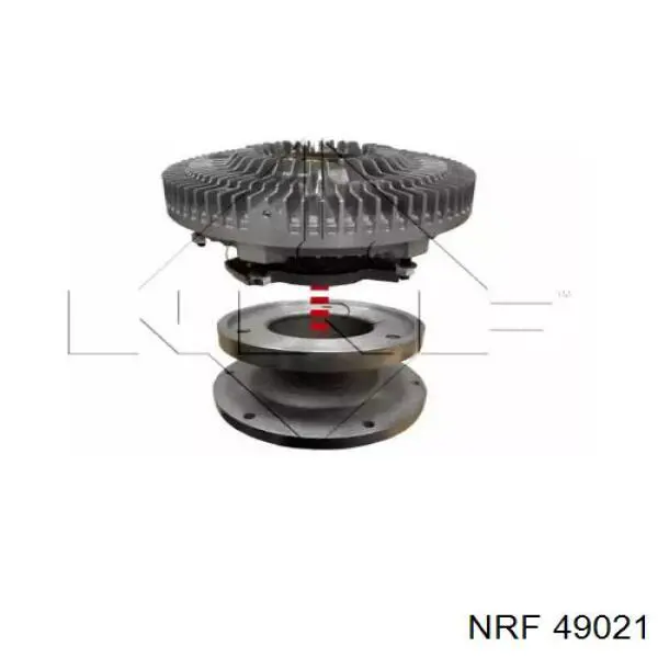 49021 NRF embrague, ventilador del radiador