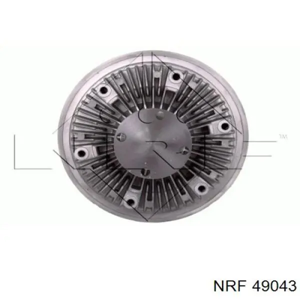 49043 NRF embrague, ventilador del radiador