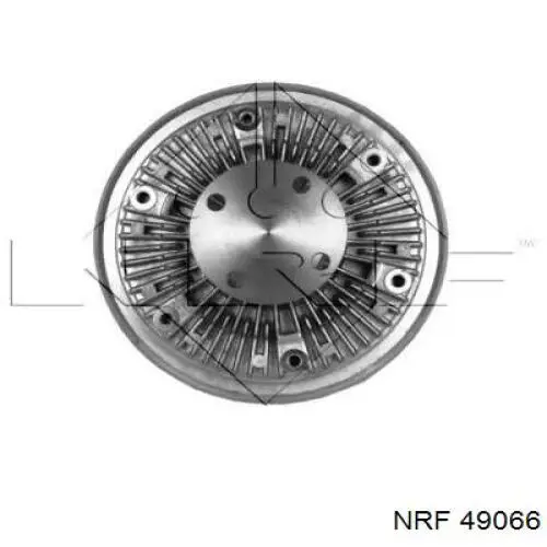 49066 NRF embrague, ventilador del radiador