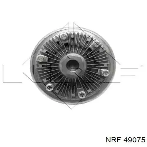 49075 NRF embrague, ventilador del radiador