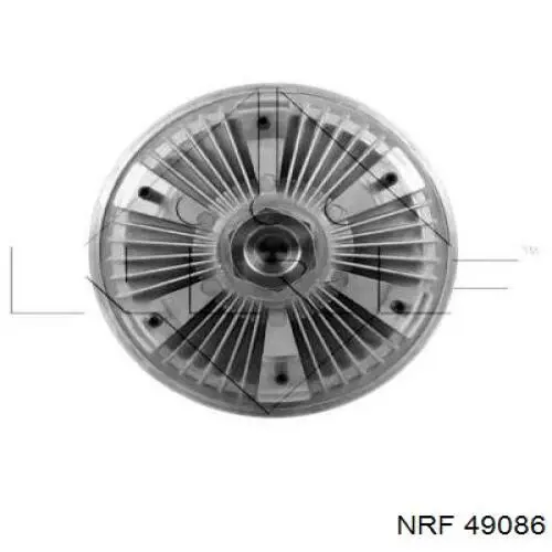 49086 NRF embrague, ventilador del radiador