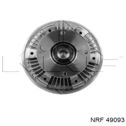 49093 NRF embrague, ventilador del radiador