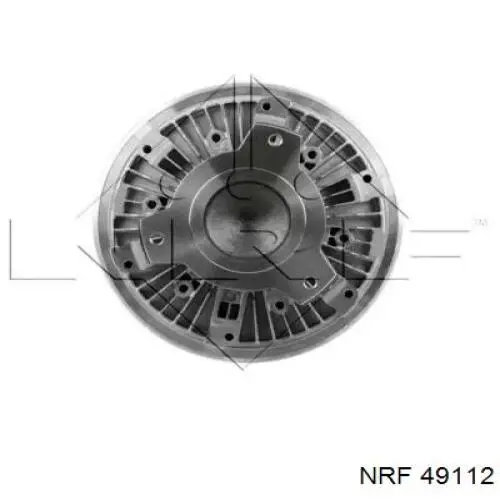 49112 NRF embrague, ventilador del radiador