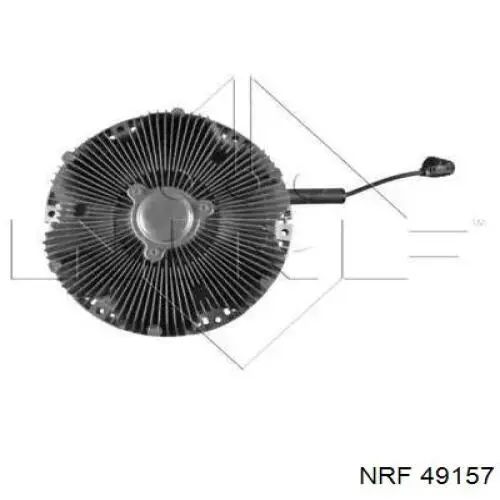 106995 Febi embrague, ventilador del radiador