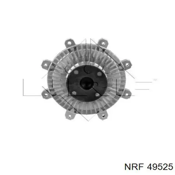 49525 NRF embrague, ventilador del radiador
