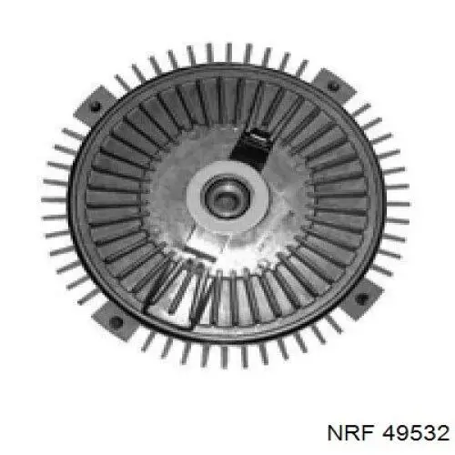 49532 NRF embrague, ventilador del radiador